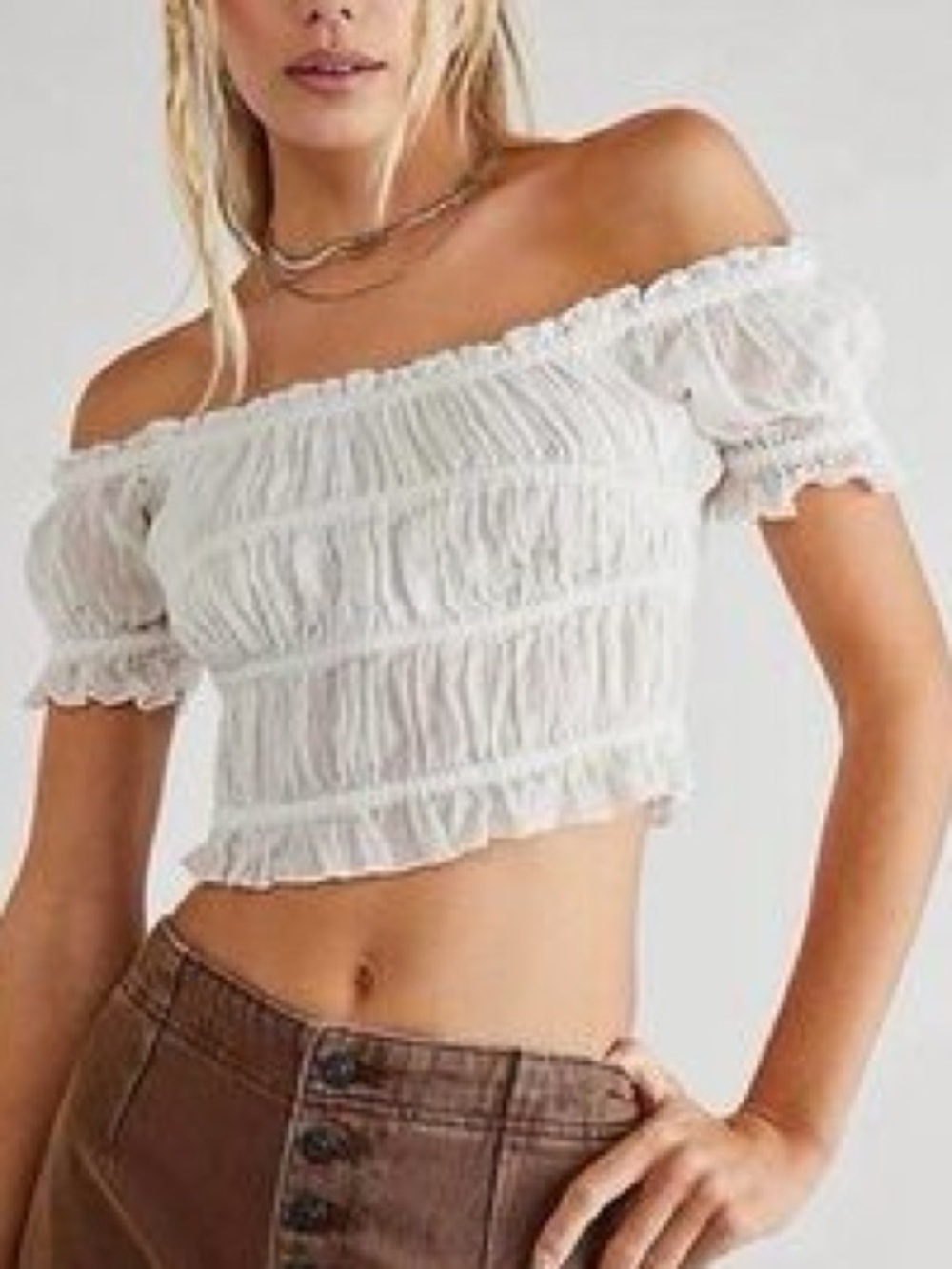 Free People Cotton top